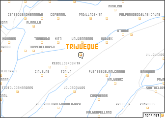 map of Trijueque