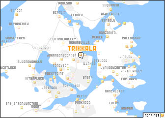 map of Trikkala