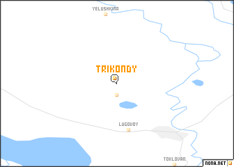 map of Tri Kondy