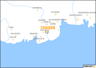 map of Trikora