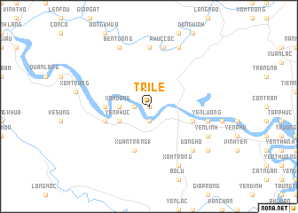 map of Tri Lễ