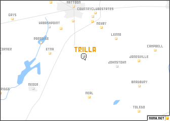 map of Trilla