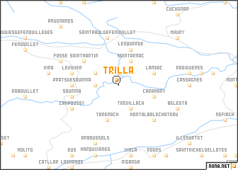 map of Trilla