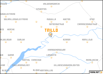 map of Trillo