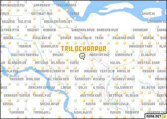 map of Trilochanpur