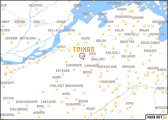 map of Trīman
