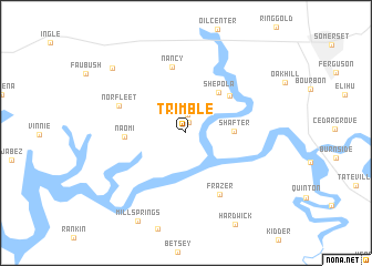 map of Trimble