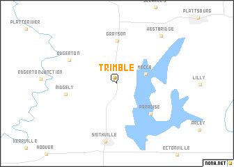 map of Trimble