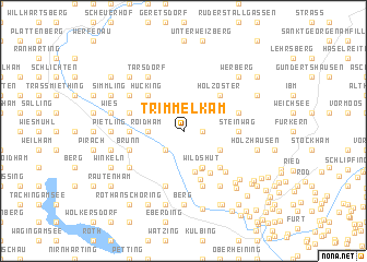 map of Trimmelkam