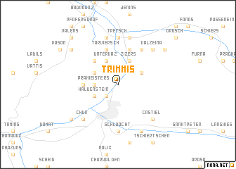 map of Trimmis