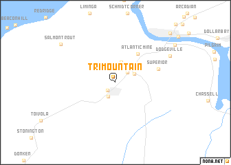 map of Trimountain