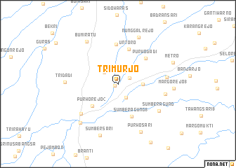 map of Trimurjo