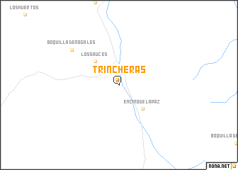 map of Trincheras