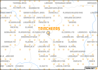 map of Trincheras