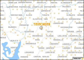 map of Trinchera