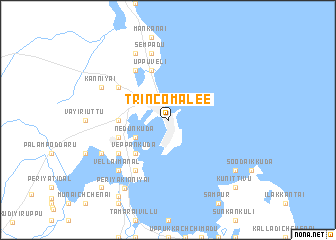 map of Trincomalee