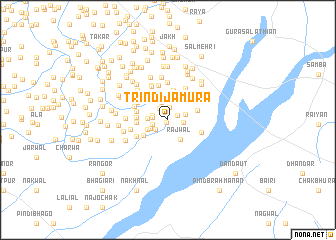 map of Trindi Jamūra