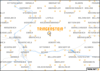 map of Tringenstein