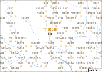 map of Tri Ngôn