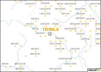 map of Trinh Lư