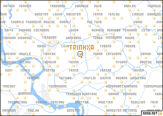 map of Trình Xá