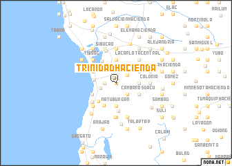 map of Trinidad Hacienda