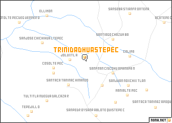 map of Trinidad Huastepec