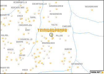 map of Trinidad Pampa