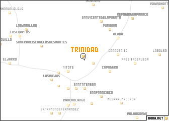 map of Trinidad