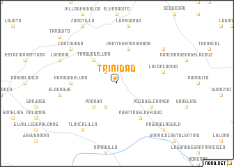 map of Trinidad