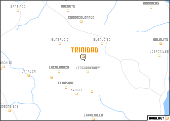 map of Trinidad