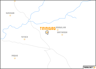 map of Trinidad