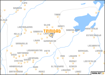 map of Trinidad