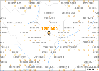 map of Trinidad