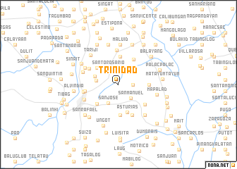 map of Trinidad