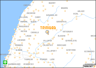 map of Trinidad