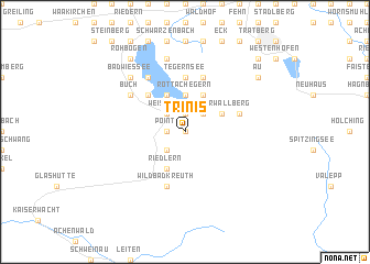 map of Trinis