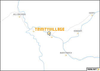 map of Trinity Village