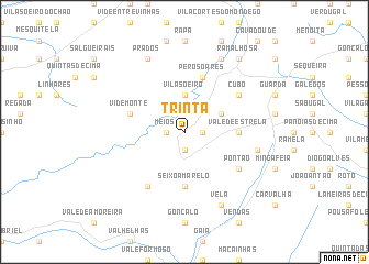 map of Trinta