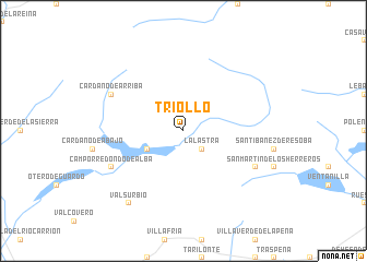 map of Triollo