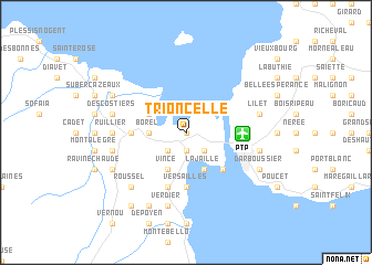 map of Trioncelle