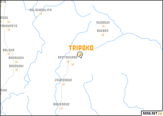 map of Tripoko