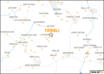 map of Tripoli