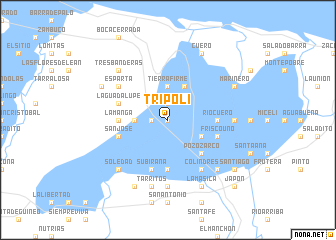 map of Trípoli