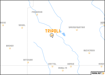 map of Tripoli