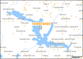 map of Tripótamon