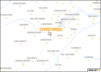 map of Tripótamos