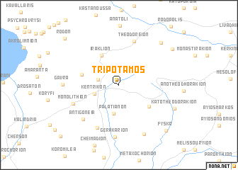 map of Tripótamos