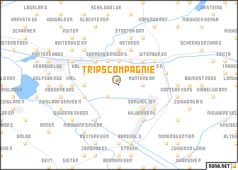 map of Tripscompagnie