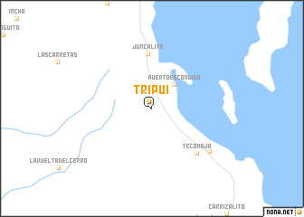 map of Tripui